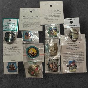 Walking Stick Medallions